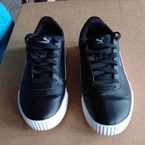 Puma Soft Foam Athletic Active Casual Sneakers Shoes Black Womens Size 5.5